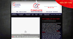 Desktop Screenshot of completealuminum.net